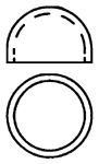 Hand Rail Pipe Cap