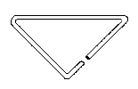Triangle Tie for Rod Anchor