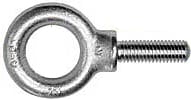 Steel Supply Co.’s plain pattern Eyebolts.