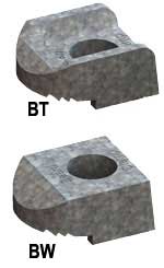 Steel Supply Co. offers Beam Clamp® Components Type BT and BW.