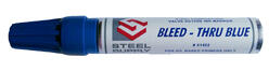 Bleed Thru Blue Felt Tip