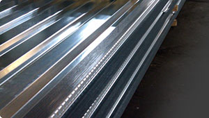 Providing Sheet Metal, such as metal decking, stair pans, risers, carrier angles and pour stops