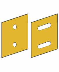 Fluorogold Slide Bearings are made from a special formulation of PTFE (Teflon®).