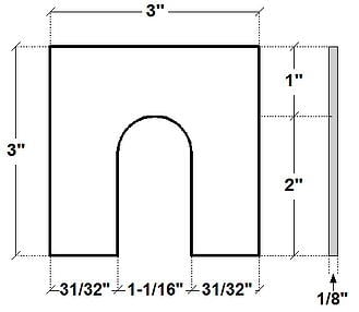 Finger Shims 150A x 1/8