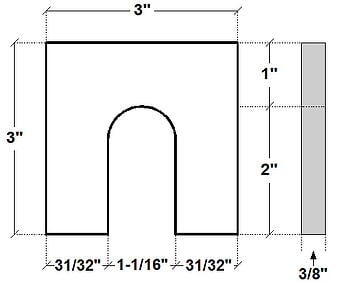 Shim Packs 150A x 3/8