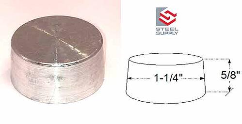 Galvanized Vent Hole Plug