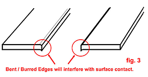 slotted steel shim