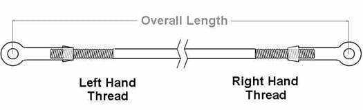 Turnbuckle and Clevis Rods