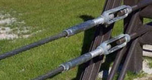 All configurations of Steel Supply Co.'s wire rope turnbuckle assemblies can be delivered to your job site. 