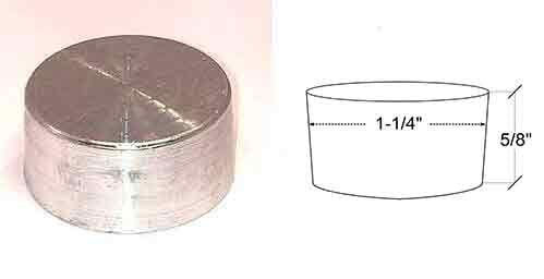 Galvanized Vent Hole Plug