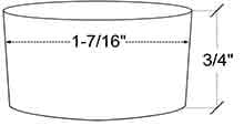 Galvanized Vent Hole Plug