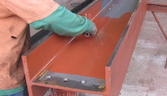 red oxide steel primer is fast drying, durable rust inhibitive coating by krylon industrial