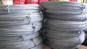 Steel Supply Co.'s spools of wire ropes are available in plain steel, galvanized and stainless steel.