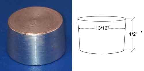 Galvanize Vent Hole Plug