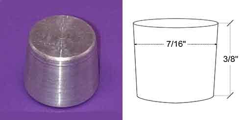 Tapered Vent Hole Plug