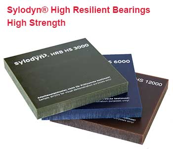 Sylodyn® High Resilient Bearings High Strength